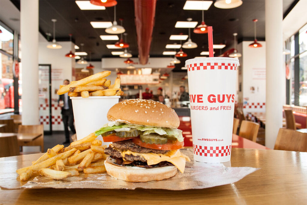 Woher bezieht Five Guys Fleisch?